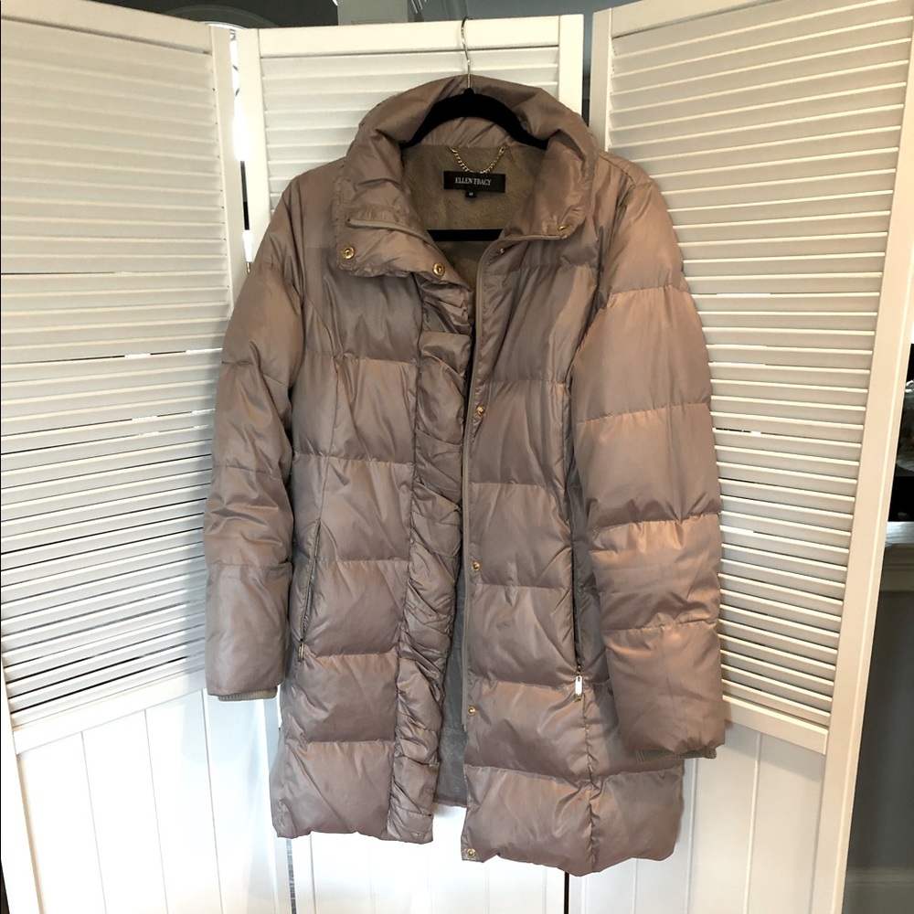 Ellen Tracy Down 3/4 length coat